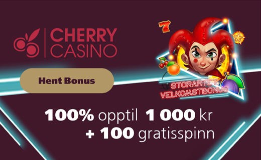 Cherry casino norske casinobonus