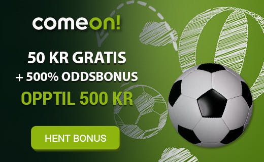 ComeonSports norsk oddsbonus