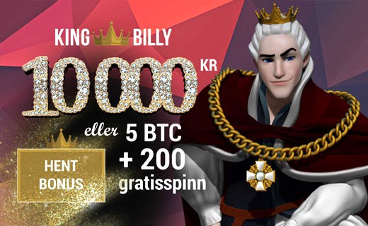 KingBilly innskuddsbonus