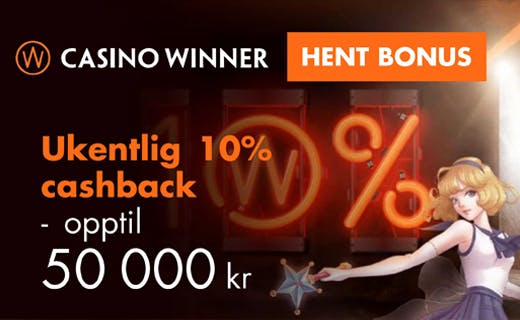 Fantastisk jackpotutvalg venter hos Casino Winner Casino winner bonus