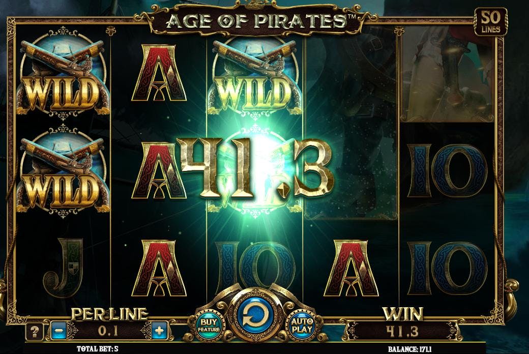 Dagens største gevinst på Age of Pirates – 41 kroner!