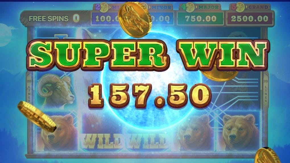 En Super Win på Wolf Power verdt 157 kroner!