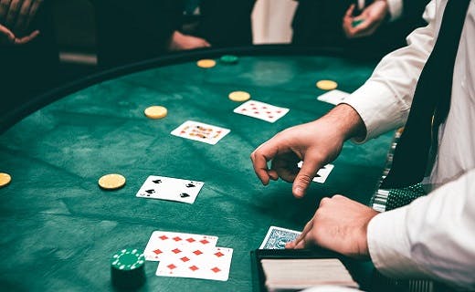 Blackjack table image