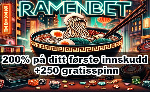 RamenBet Casino Velkomstbonus